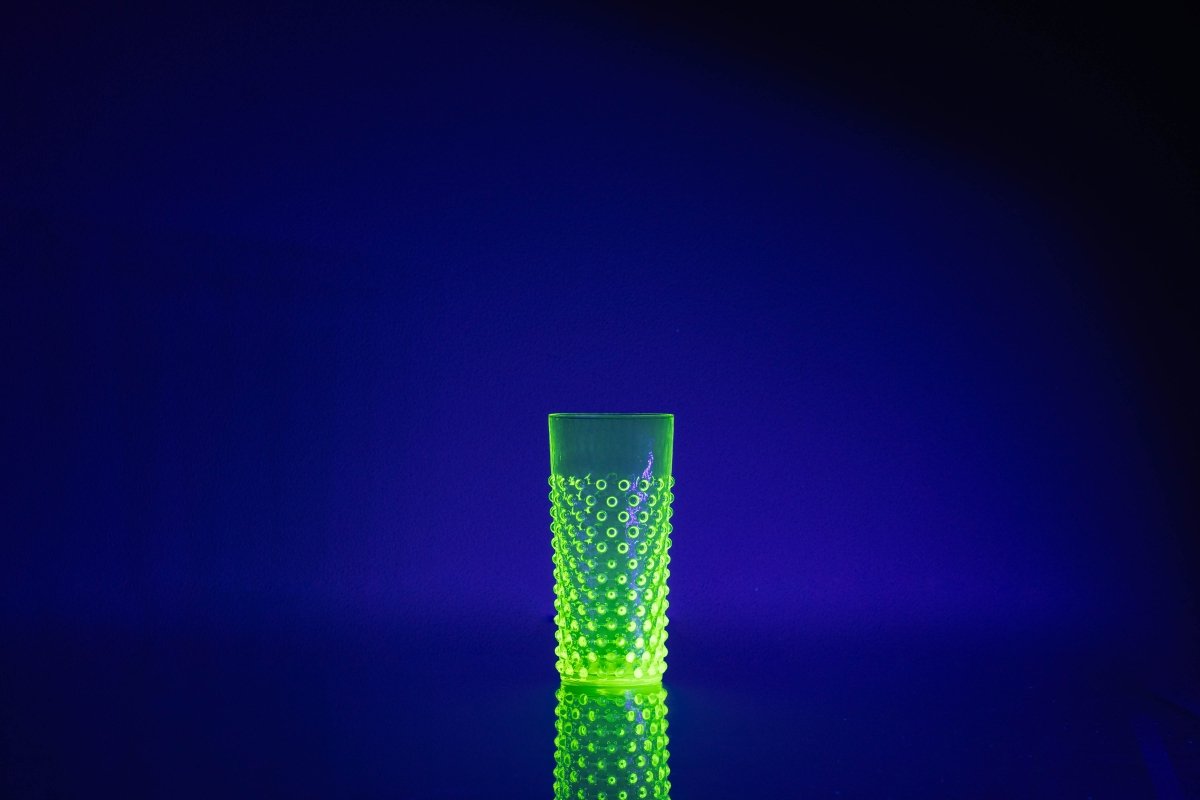klimchi-hobnail-neon-citrine-verre-haut-400-ml-l-unit image 2
