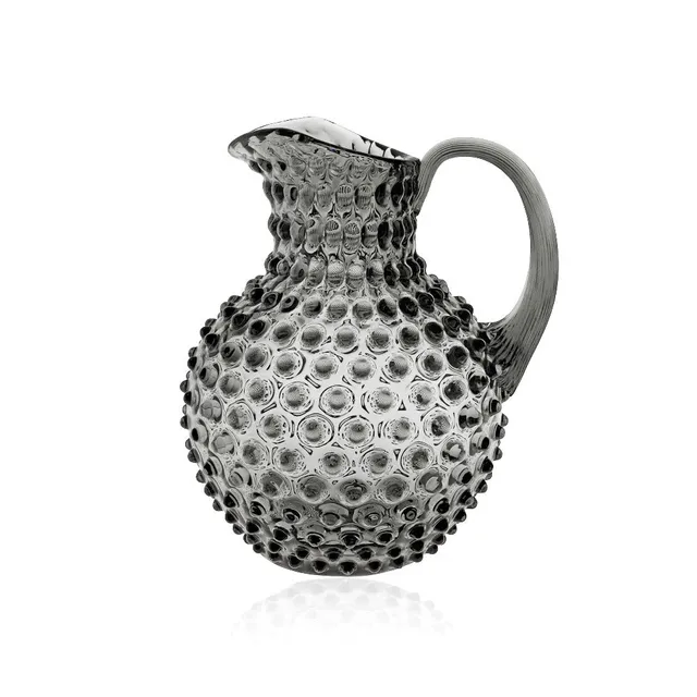 klimchi-hobnail-grey-smoke-pichet-cristal-2-l image 1
