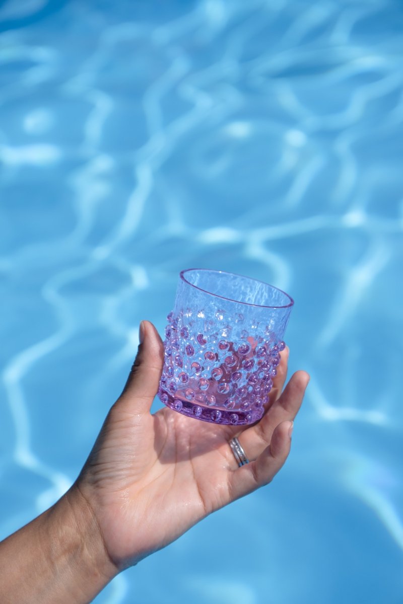 klimchi-hobnail-lilac-verres-whisky-lot-150-ml-lilas image 2