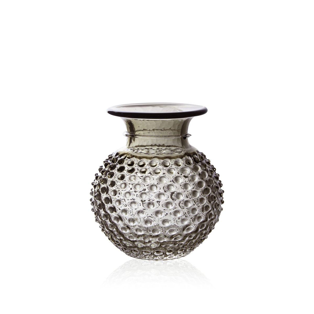 klimchi-hobnail-vase-col-noir-fum image 1