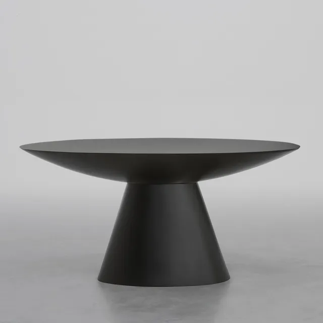 imperfecttolab-olav-table-ovale-pied-central image 1