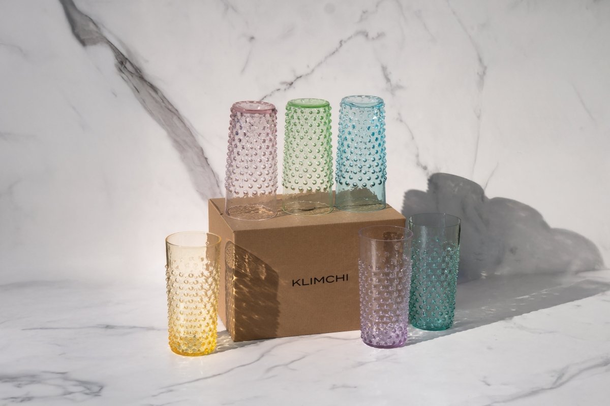 klimchi-mystery-boxes-verres-hobnail-tall-lot-6-couleurs image 5
