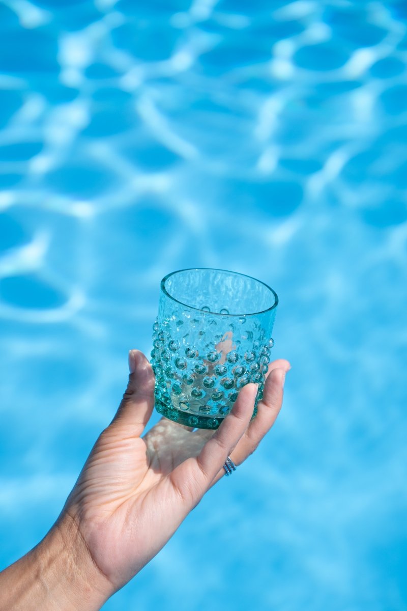 klimchi-hobnail-verre-whisky-beryl-vert-150-ml image 2