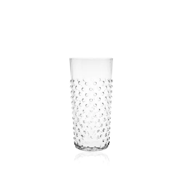 klimchi-hobnail-grand-gobelet-cristal-400ml-verre-fait-main image 1