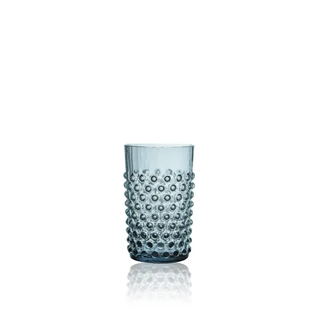 klimchi-hobnail-verre-bleu-brumeux-200-ml-1-pi-ce image 1