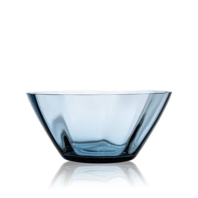 klimchi-marika-bol-bleu-fum-en-verre-souffl image 1