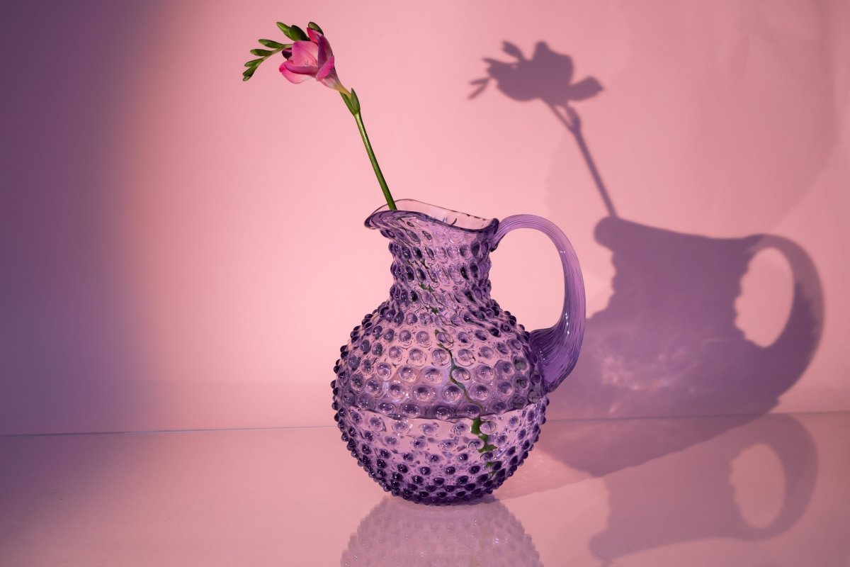 klimchi-hobnail-carafe-lavender-2-l-violette-dition-limit-e image 5