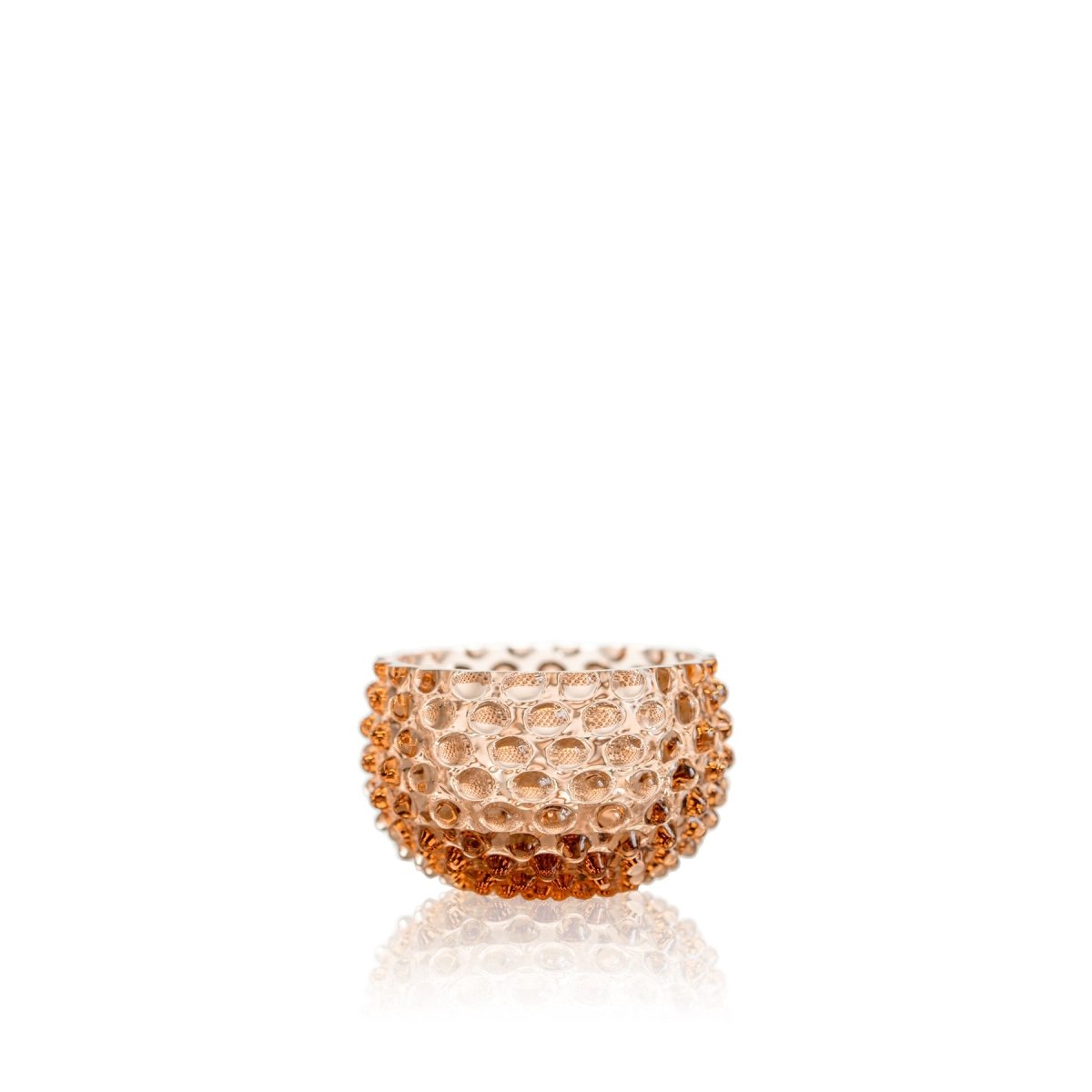klimchi-hobnail-petit-bol-bronze-cristal image 1