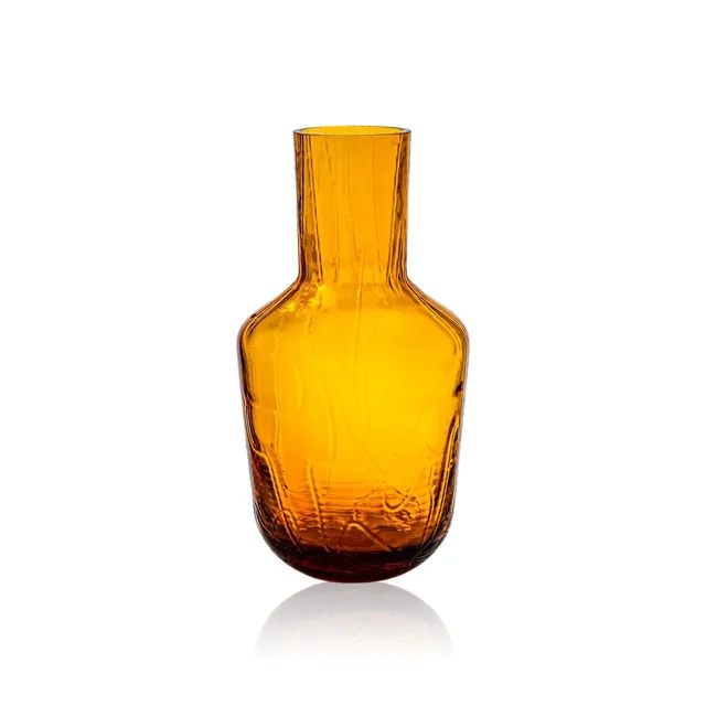 klimchi-crust-carafe-ambre-carafe-en-verre image 1