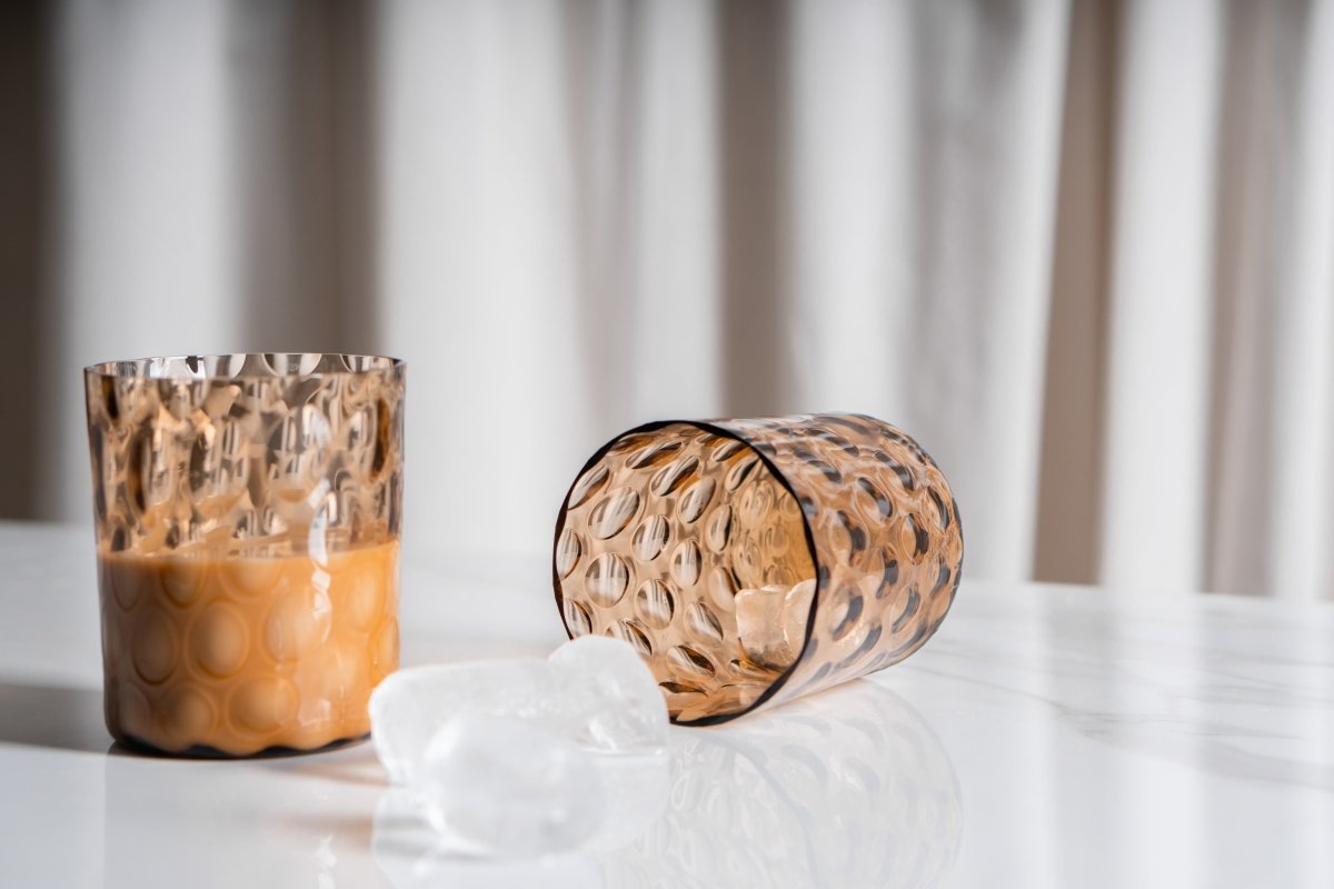 klimchi-kugel-bronze-grand-verre-souffl-bouche-l-unit image 3