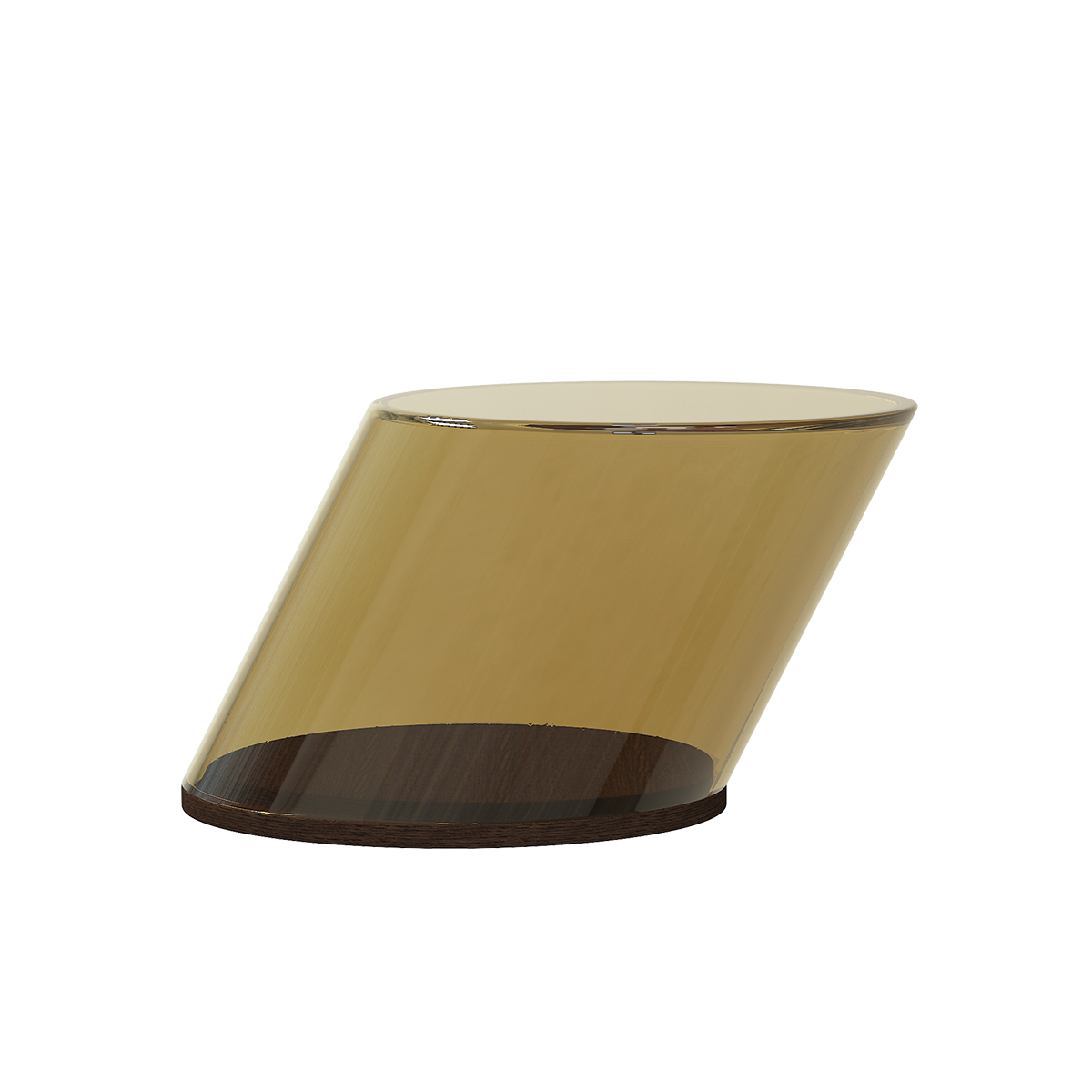 norr-11-tilt-table-basse-verre-ambr-sculpturale image 1