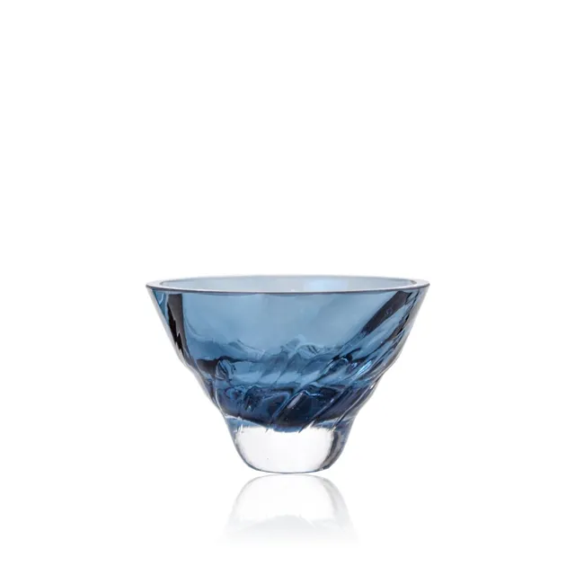 klimchi-royal-marika-petit-bol-verre-bleu-smoke image 1