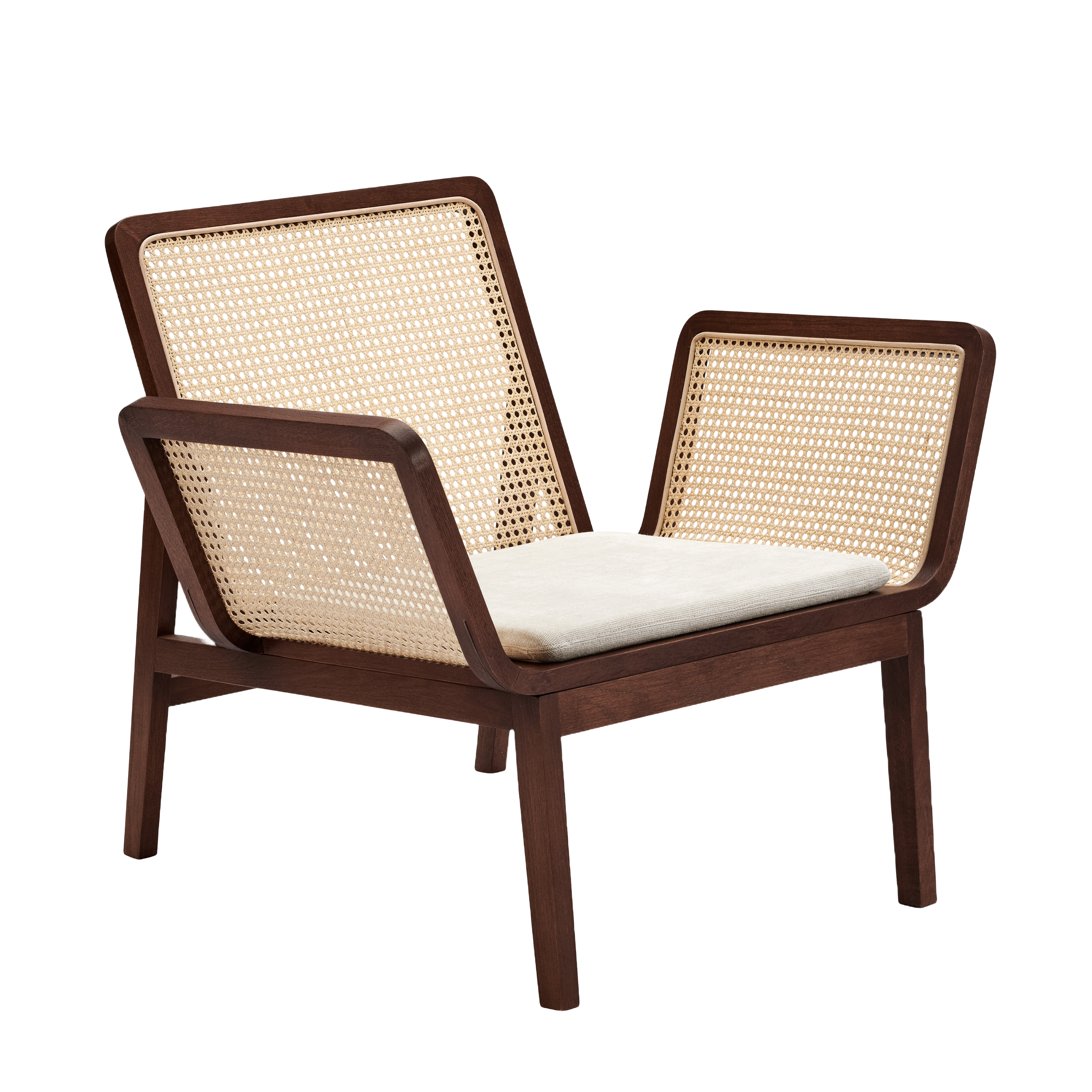 norr11-le-roi-fauteuil-lounge-fr-ne-rotin-coussins-camel image 8