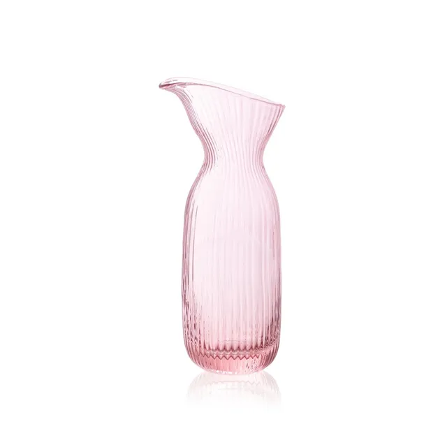 klimchi-heirloom-carafe-rosaline-rose-verre-souffl image 1