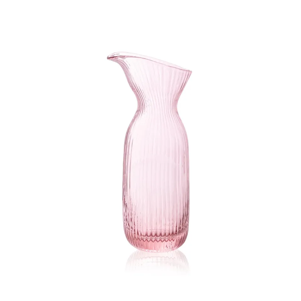 klimchi-heirloom-carafe-rosaline-rose-verre-souffl image 1