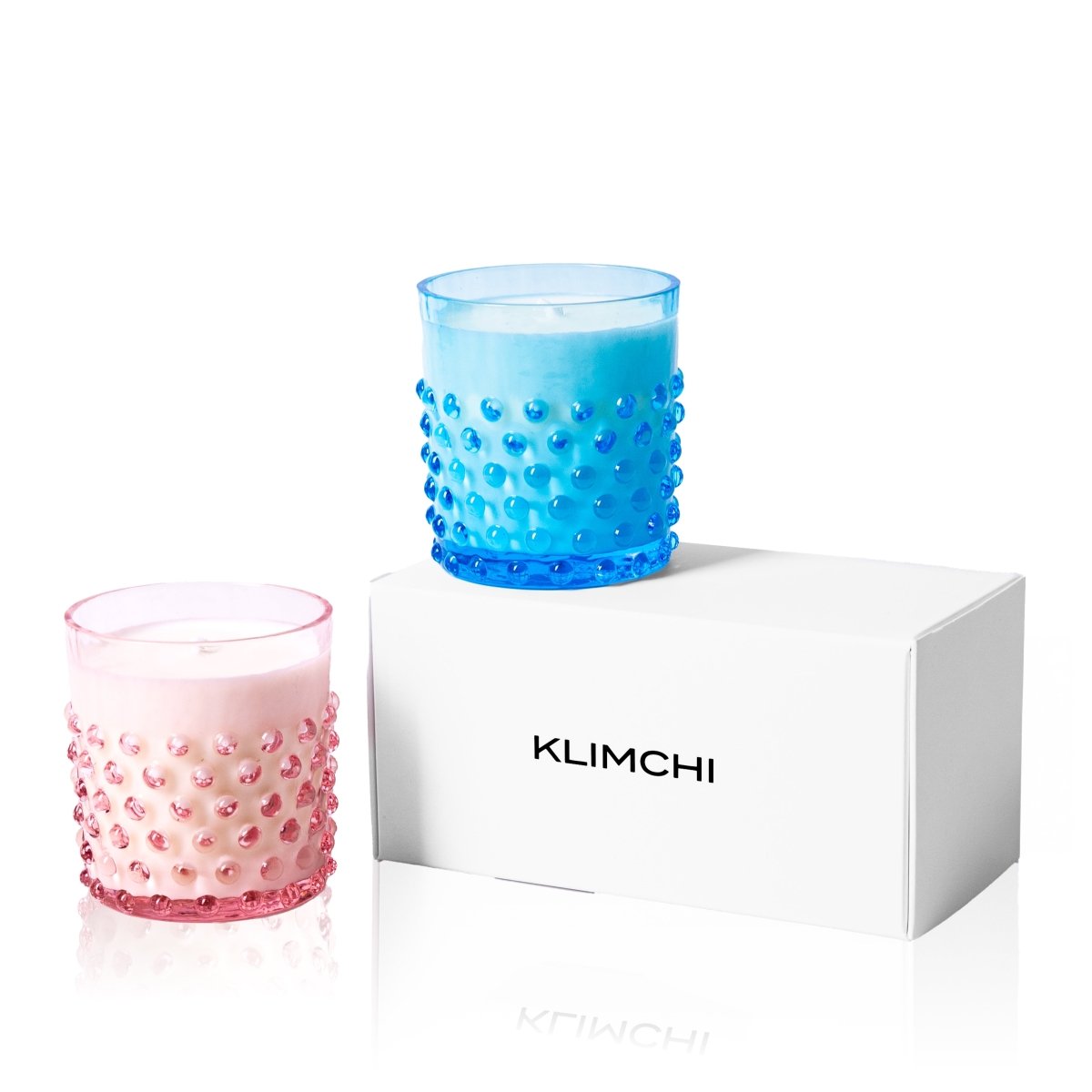 klimchi-hobnail-bougies-parfum-es-lot-de-2-cire-de-soja image 2